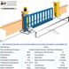 Kit-Automatismo-220V-Cancello-Scorrevole-Traina-6-Quintali-Pignone-Acciaio-Radiocomandi-Lampeggiator