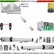 Kit Automazione Cancello 6 MT 2 Ante 3 MT CBR 2 Motori 230 V